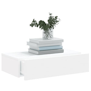 Έπιπλο Τηλεόρασης με LED Λευκό 60 x 35 x 15,5 εκ. - Pakobazaar