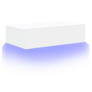 Έπιπλο Τηλεόρασης με LED Λευκό 60 x 35 x 15,5 εκ. - Pakobazaar