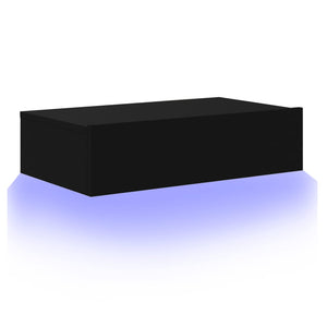 Έπιπλο Τηλεόρασης με LED Μαύρο 60 x 35 x 15,5 εκ. - Pakobazaar