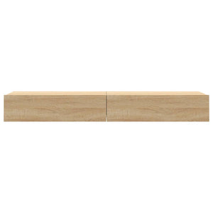 Έπιπλα Τηλεόρασης με LED 2 τεμ. Sonoma Δρυς 60x35x15,5 εκ. - Pakobazaar