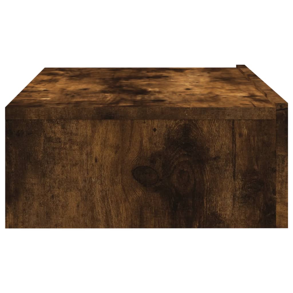 Έπιπλο Τηλεόρασης με LED Καπνιστή Δρυς 60x35x15,5 εκ. - Pakobazaar