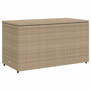 Ντουλάπι Αποθήκευσης Κήπου Beige 110x55x60,5εκ. Συνθετικό Ρατάν