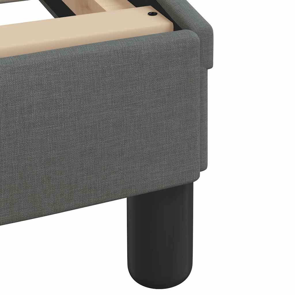 Σκελετός Κρεβατιού Dover Σκ. Γκρι 120x200 εκ. Υφασμάτινο - Pakobazaar