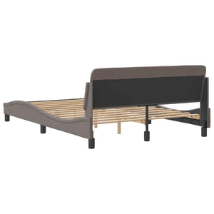 Σκελετός Κρεβατιού Dover Taupe 120x200 εκ. Υφασμάτινο