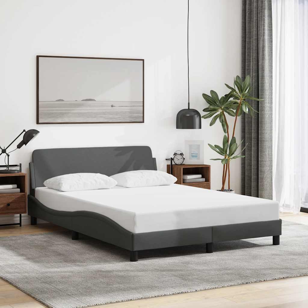 Σκελετός Κρεβατιού Dover Γκρι 140x200 εκ.Υφασμάτινο