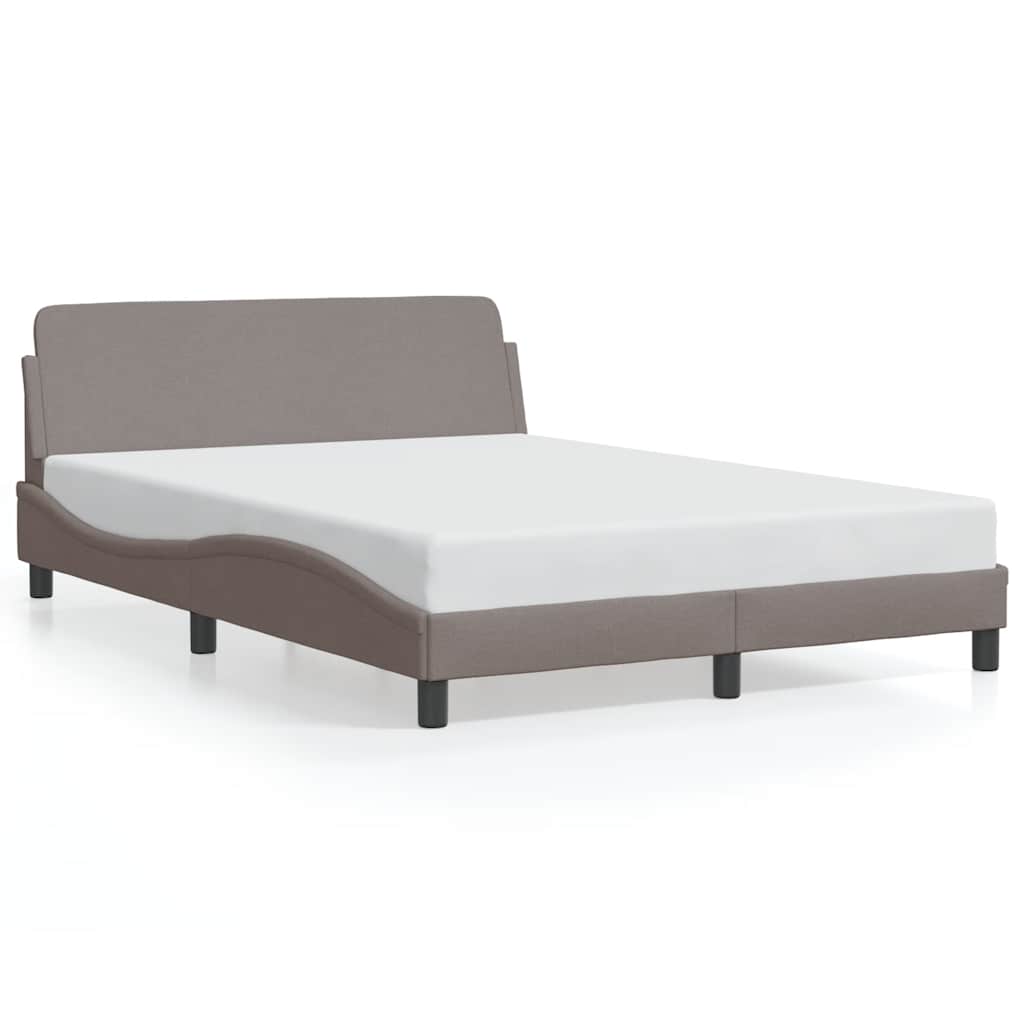 Σκελετός Κρεβατιού Dover Taupe 140x200 εκ. Υφασμάτινο