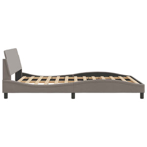 Σκελετός Κρεβατιού Dover Taupe 140x200 εκ. Υφασμάτινο