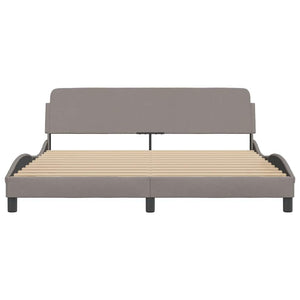 Σκελετός Κρεβατιού Dover Taupe 180x200 εκ. Υφασμάτινο