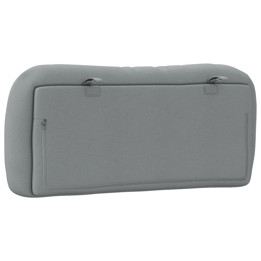 Μαξιλάρι για Κεφαλάρι Hvar Ανοιχτό Γκρι 80 εκ. Υφασμάτινο