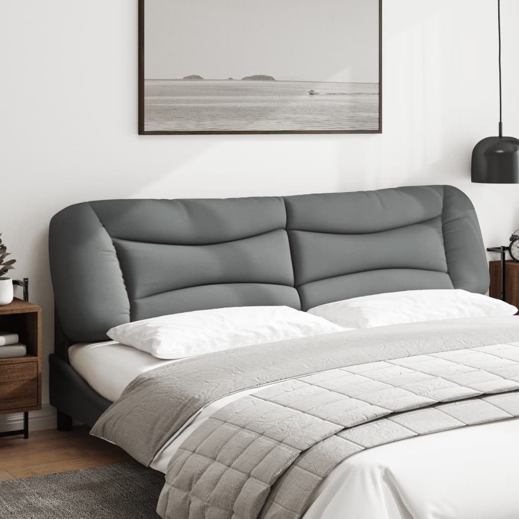 Μαξιλάρι για Κεφαλάρι Hvar Ανοιχτό Γκρι 200 εκ. Υφασμάτινο