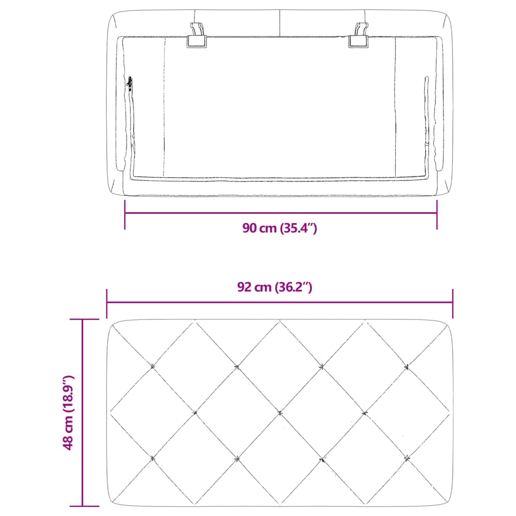 Μαξιλάρι για Κεφαλάρι Ροζ 90 εκ. Βελούδο