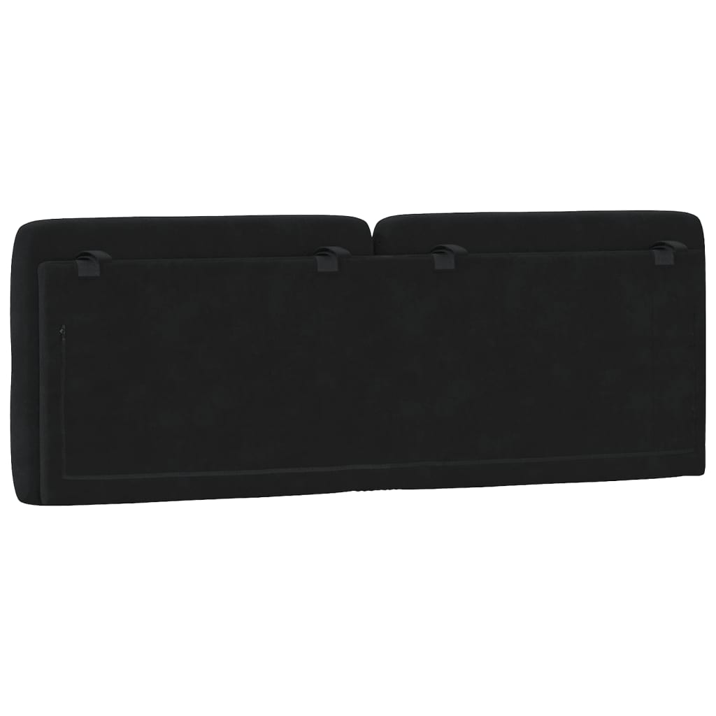 Μαξιλάρι για Κεφαλάρι Μαύρο 140 εκ. Βελούδο