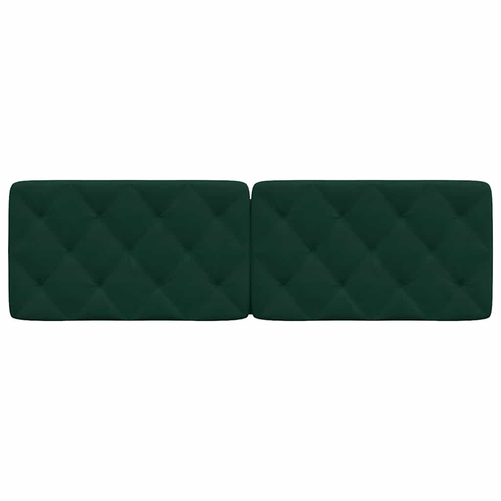 Μαξιλάρι για Κεφαλάρι Σκούρο Πράσινο 160 εκ. Βελούδο