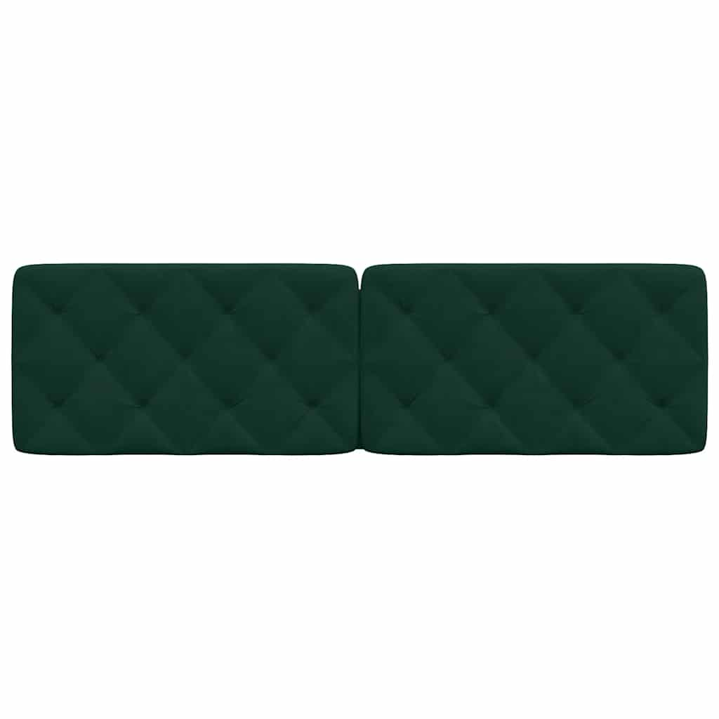 Μαξιλάρι για Κεφαλάρι Σκούρο Πράσινο 180 εκ. Βελούδο - Pakobazaar