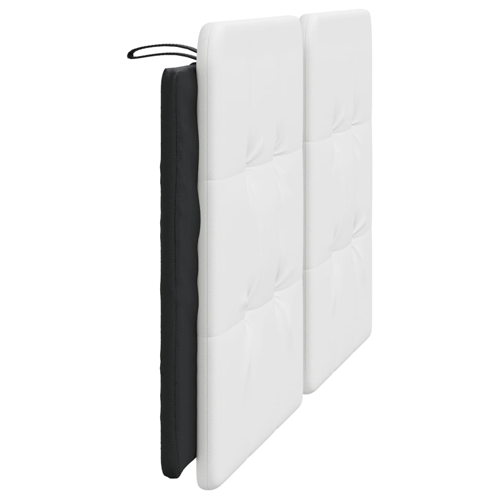 Μαξιλάρι για Κεφαλάρι Zadar Λευκό και μαύρο 160εκ.από Συνθετικό Δέρμα - Pakobazaar