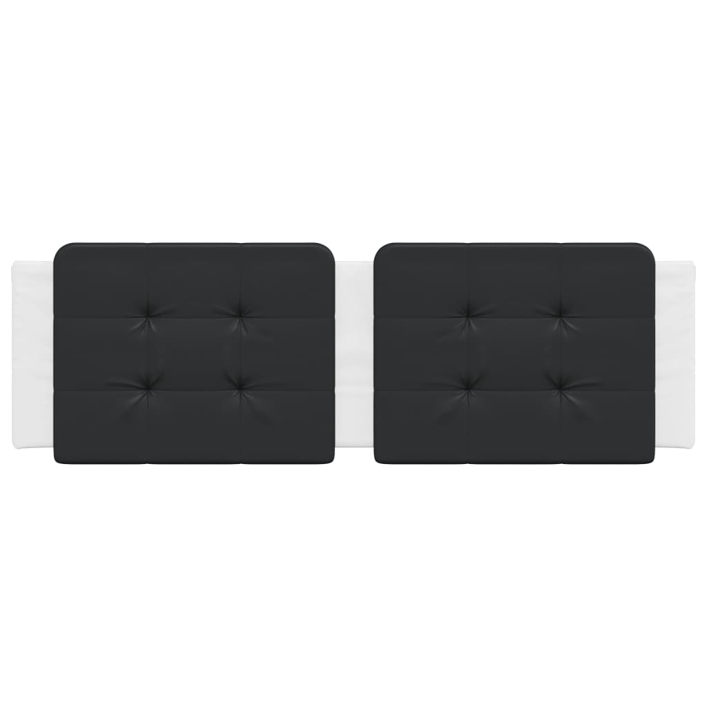 Μαξιλάρι για Κεφαλάρι Zadar Μαύρο/λευκό 160 εκ. από Συνθετικό Δέρμα