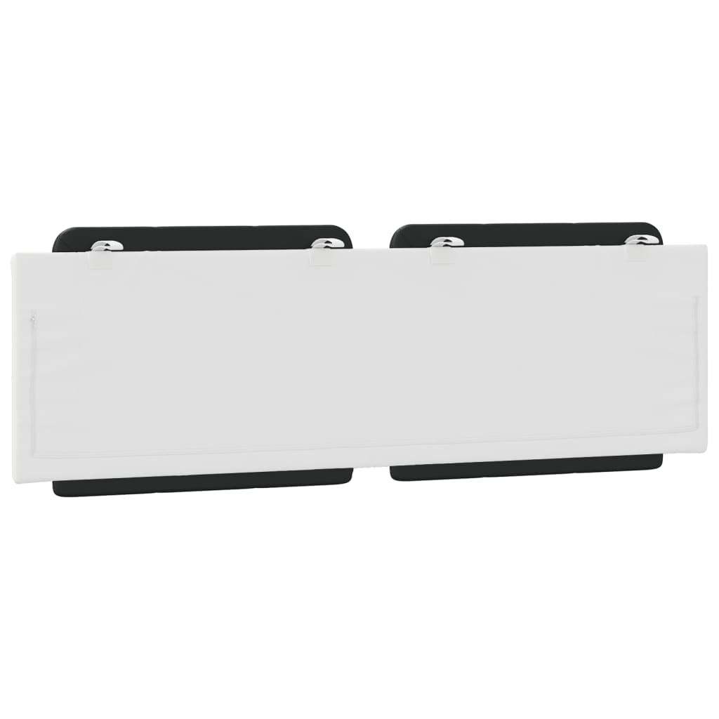 Μαξιλάρι για Κεφαλάρι Zadar Μαύρο/λευκό 160 εκ. από Συνθετικό Δέρμα