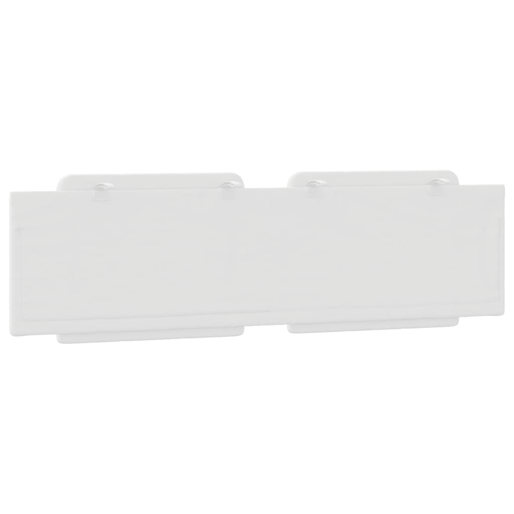 Μαξιλάρι για Κεφαλάρι Zadar Λευκό 180 εκ. από Συνθετικό Δέρμα