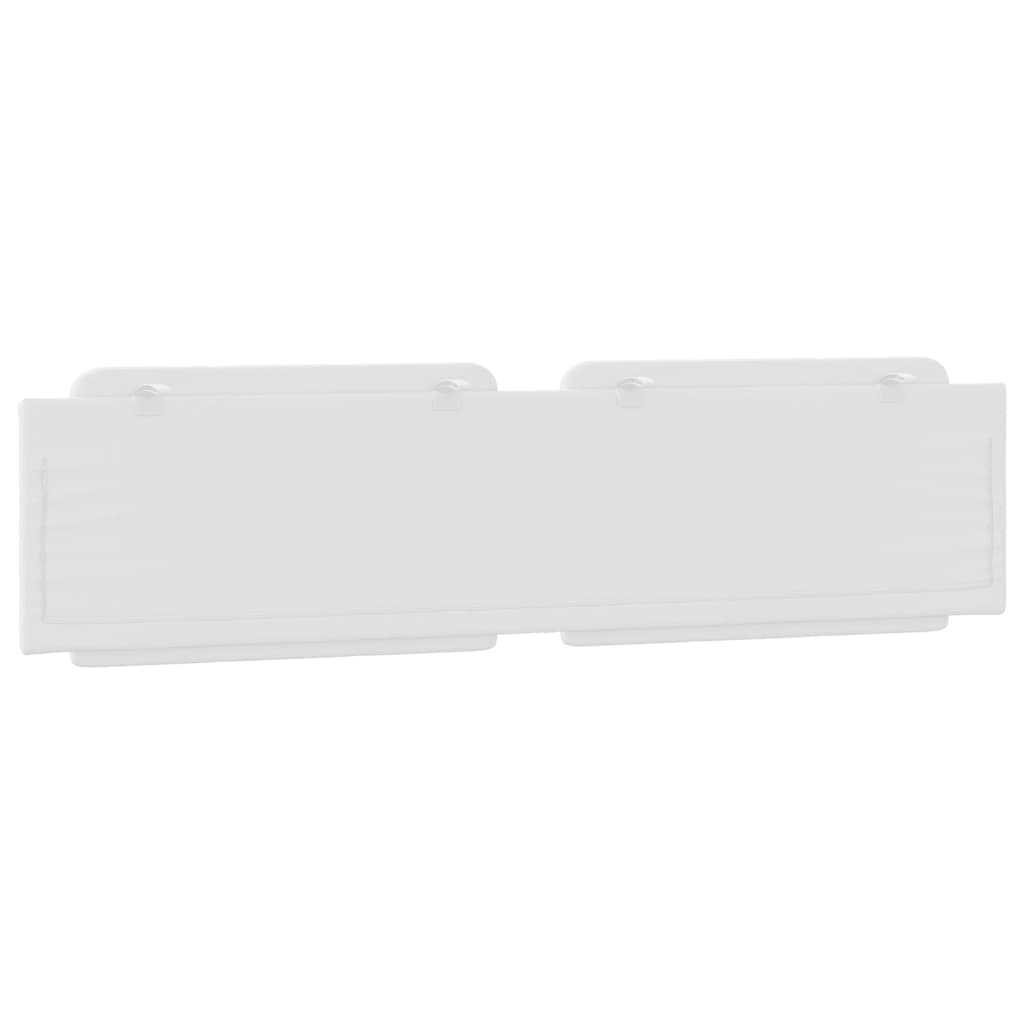 Μαξιλάρι για Κεφαλάρι Zadar Λευκό 200 εκ. από Συνθετικό Δέρμα