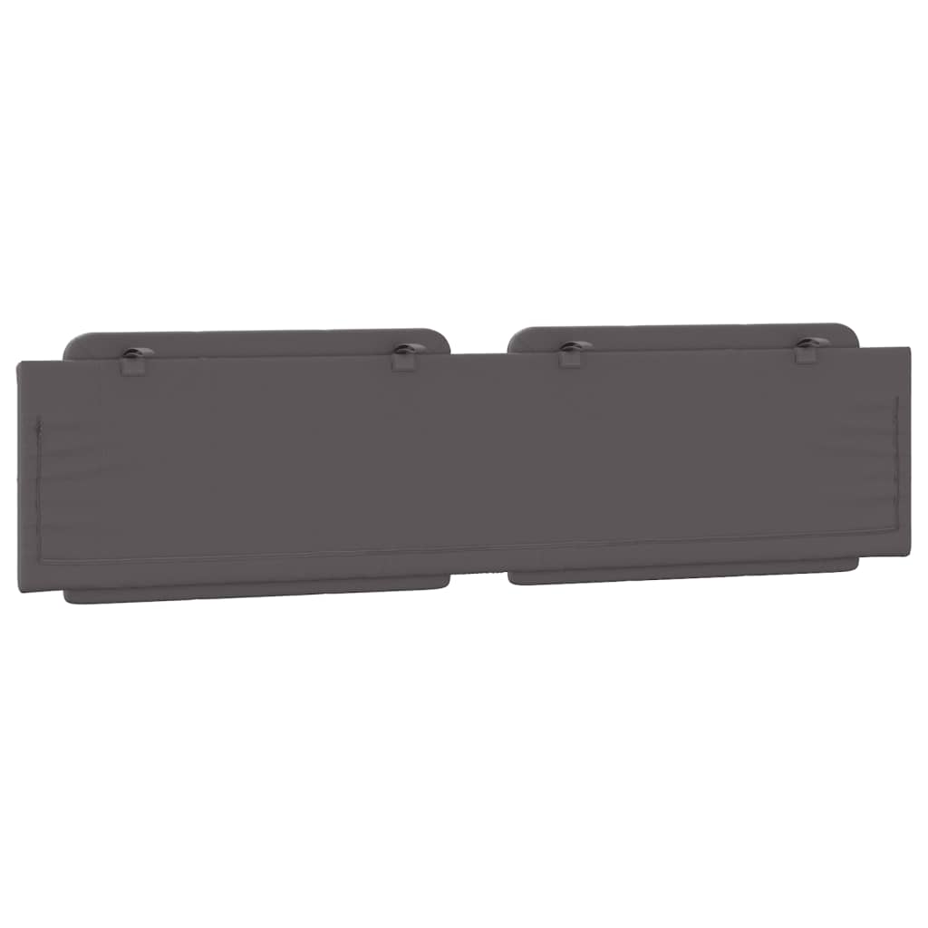 Μαξιλάρι για Κεφαλάρι Zadar Γκρι 200 εκ. από Συνθετικό Δέρμα