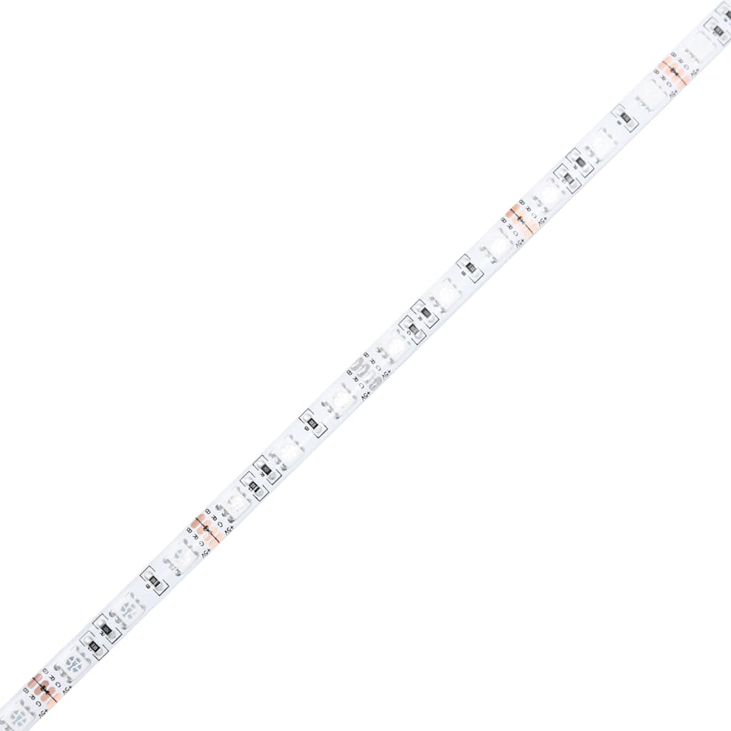 Πλαίσιο Κρεβατιού με LED Γκρι Σκυρ. 150x200 εκ. Επεξ. Ξύλο - Pakobazaar