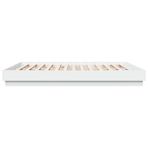 Πλαίσιο Κρεβατιού με LED Λευκό 180 x 200 εκ.
