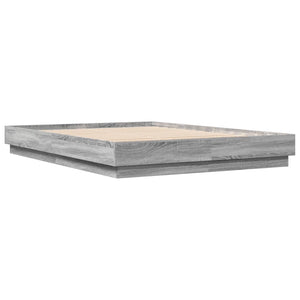 Πλαίσιο Κρεβατιού με LED Γκρι sonoma 120 x 200 εκ.