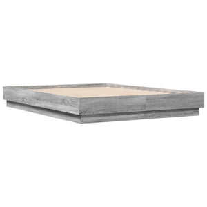 Πλαίσιο Κρεβατιού με LED Γκρι sonoma 120 x 190 εκ.