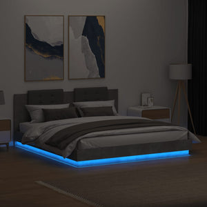 Πλαίσιο Κρεβατιού με Κεφαλάρι και LED 160 x 200 εκ.