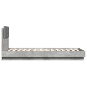 Πλαίσιο Κρεβατιού με Κεφαλάρι και LED 90 x 200 εκ.