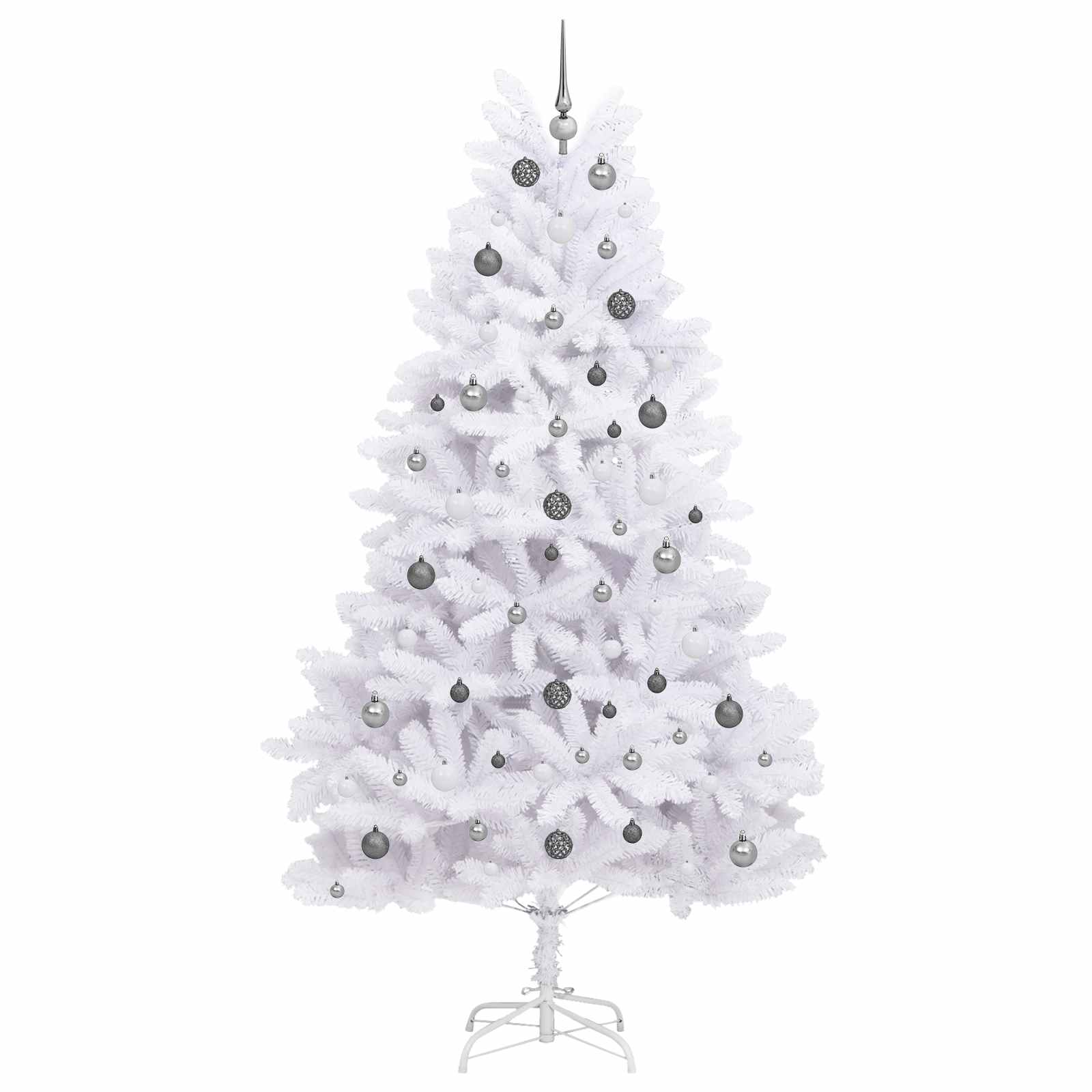 Τεχνητό Χριστουγεννιάτικο Δέντρο Λευκό 120 x 120 x 240 εκ.