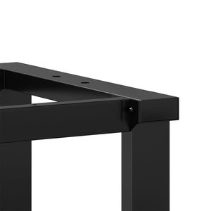 Πόδια Τραπεζιού Σαλονιού σε Σχήμα «Ο» 140x30x43 εκ. Ατσάλι