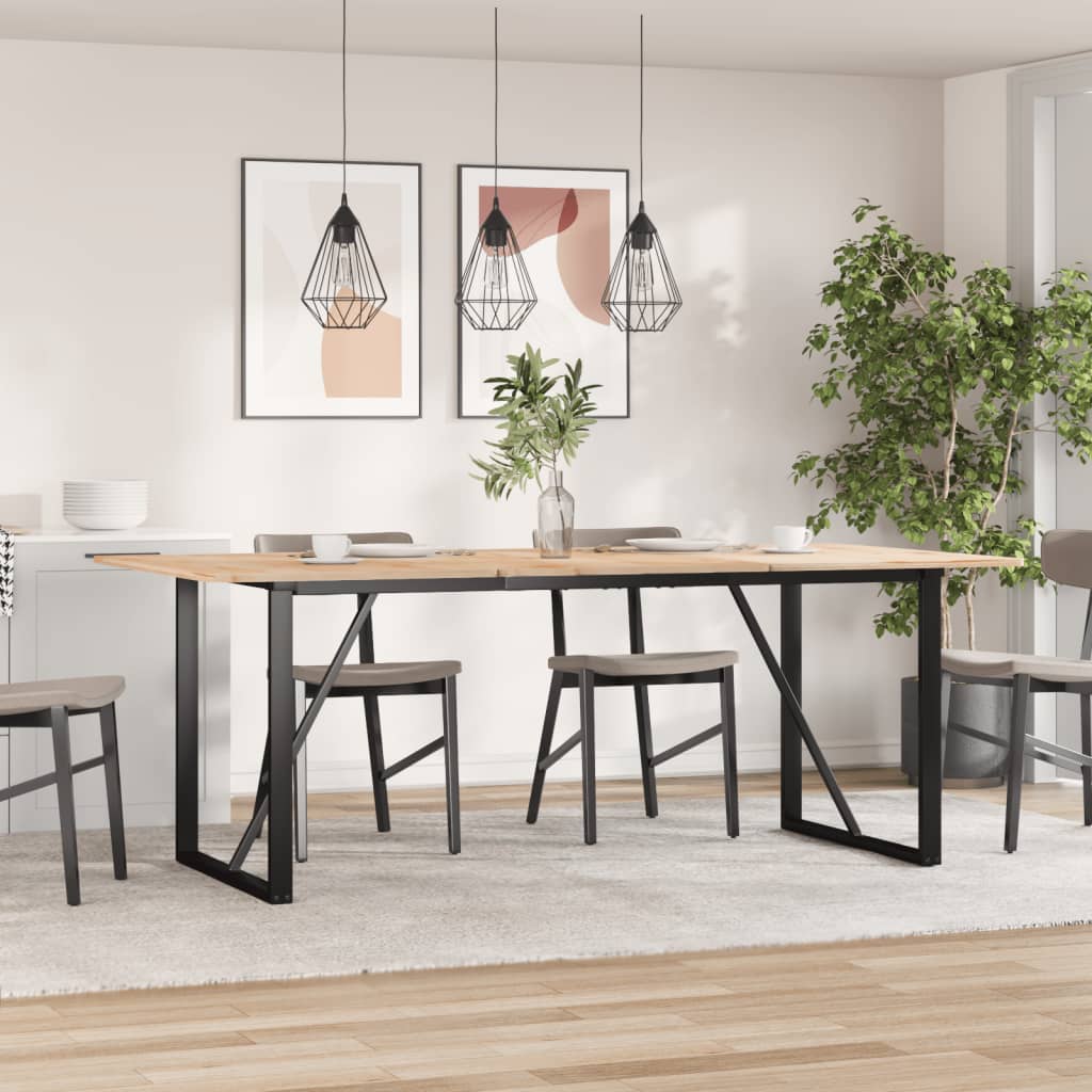 Πόδια Τραπεζαρίας σε Σχήμα «Ο» 160x80x73 εκ. Ατσάλι - Pakobazaar