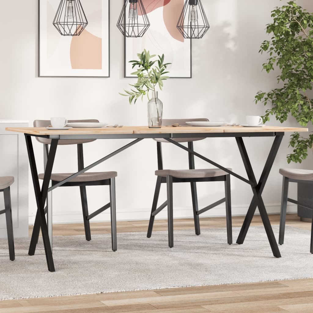 Πόδια Τραπεζαρίας σε Σχήμα «X» 120x60x73 εκ. Ατσάλι