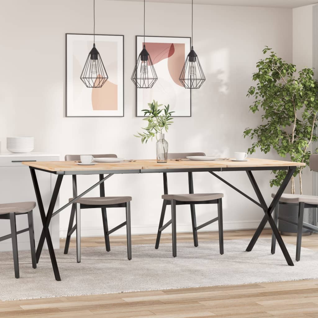 Πόδια Τραπεζαρίας σε Σχήμα «X» 160x80x73 εκ. Ατσάλι