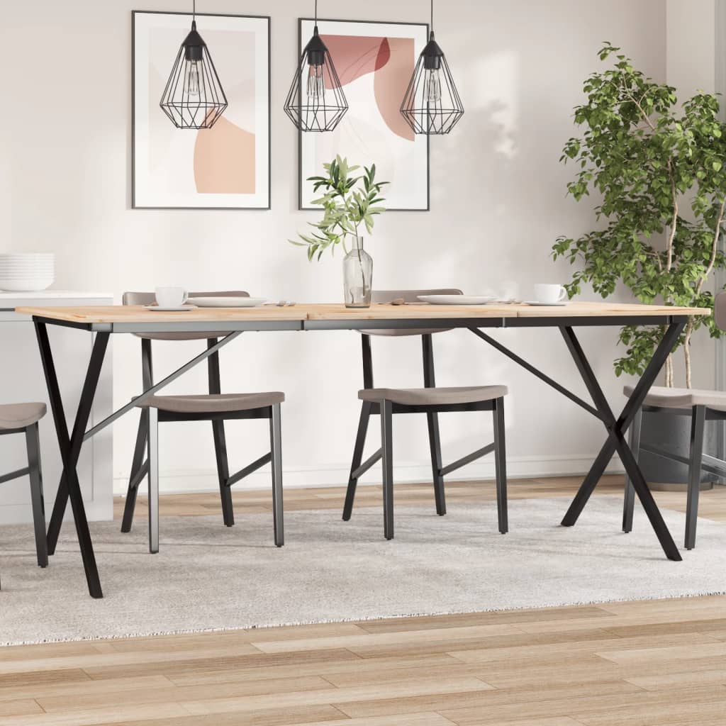 Πόδια Τραπεζαρίας σε Σχήμα «X» 160x80x73 εκ. Ατσάλι