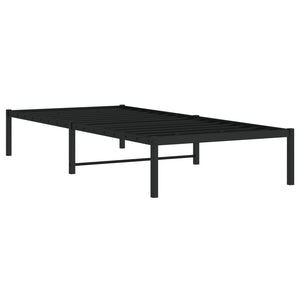 Μεταλλικό πλαίσιο κρεβατιού Μαύρο 90x200 cm