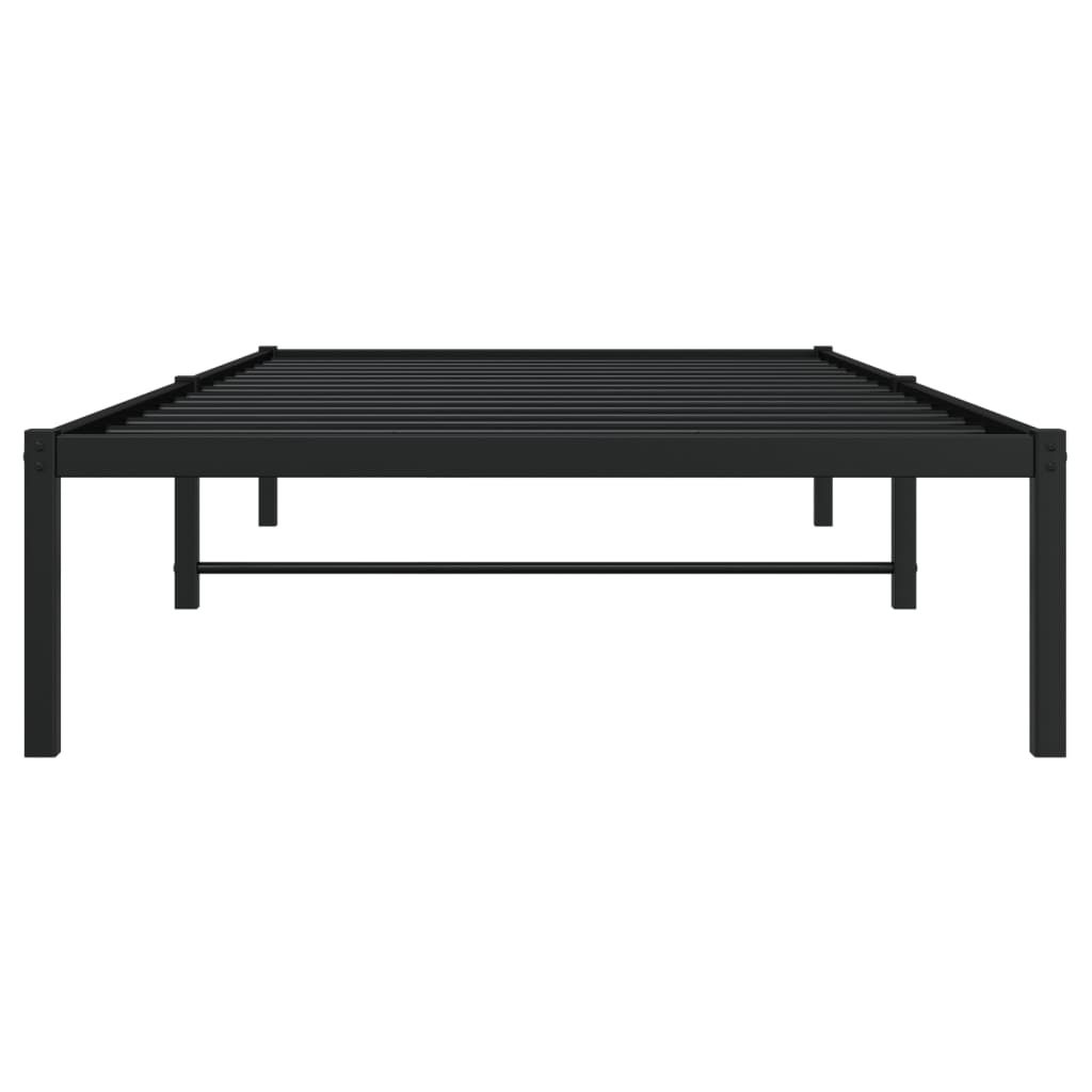 Μεταλλικό πλαίσιο κρεβατιού Μαύρο 100x190 cm - Pakobazaar