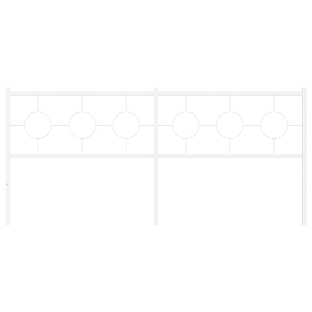 Ανταλλακτικό κεφαλάρι Λευκό 193 εκ. Μεταλλικό