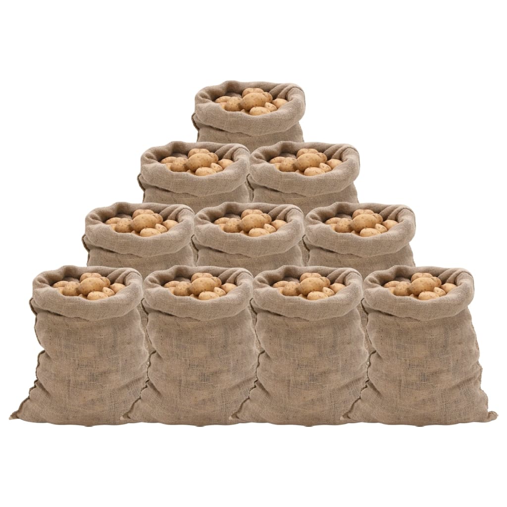 Σακιά Γιούτας 10 Τεμ. 60 x 105 εκ. από Γιούτα 220 gsm - PAKOBAZAAR