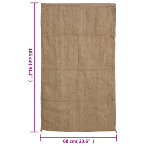 Σακιά Γιούτας 5 Τεμ. 60 x 105 εκ. από Γιούτα 340 gsm - PAKOBAZAAR