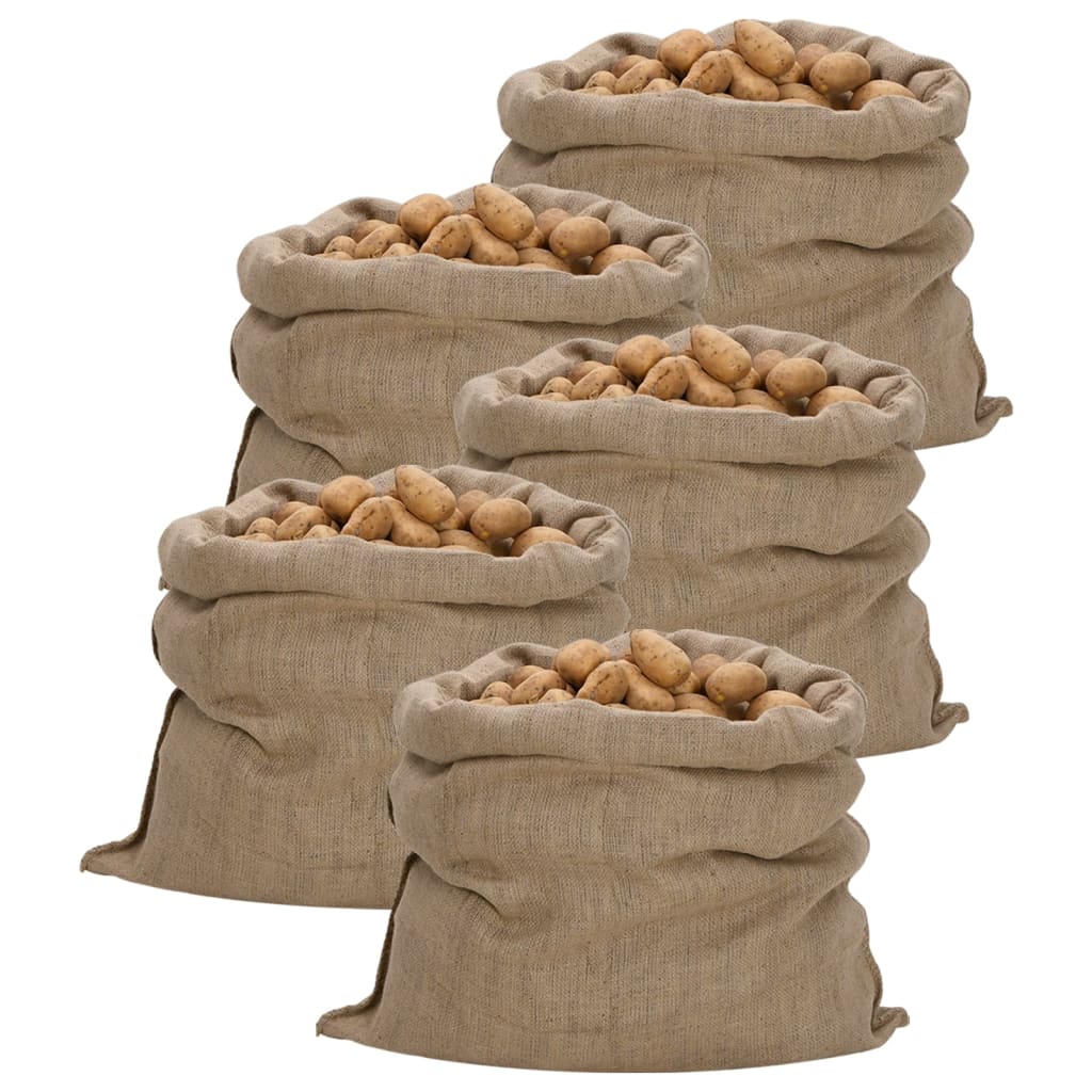 Σακιά Γιούτας 5 Τεμ. 100 x 110 εκ. από Γιούτα 340 gsm - PAKOBAZAAR