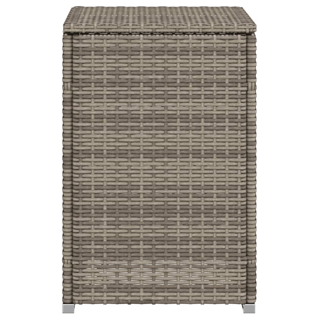 Κάλυμμα-Τραπέζι Φιάλης Προπανίου Γκρι 40x40x60 εκ. Συνθ. Ρατάν - Pakobazaar