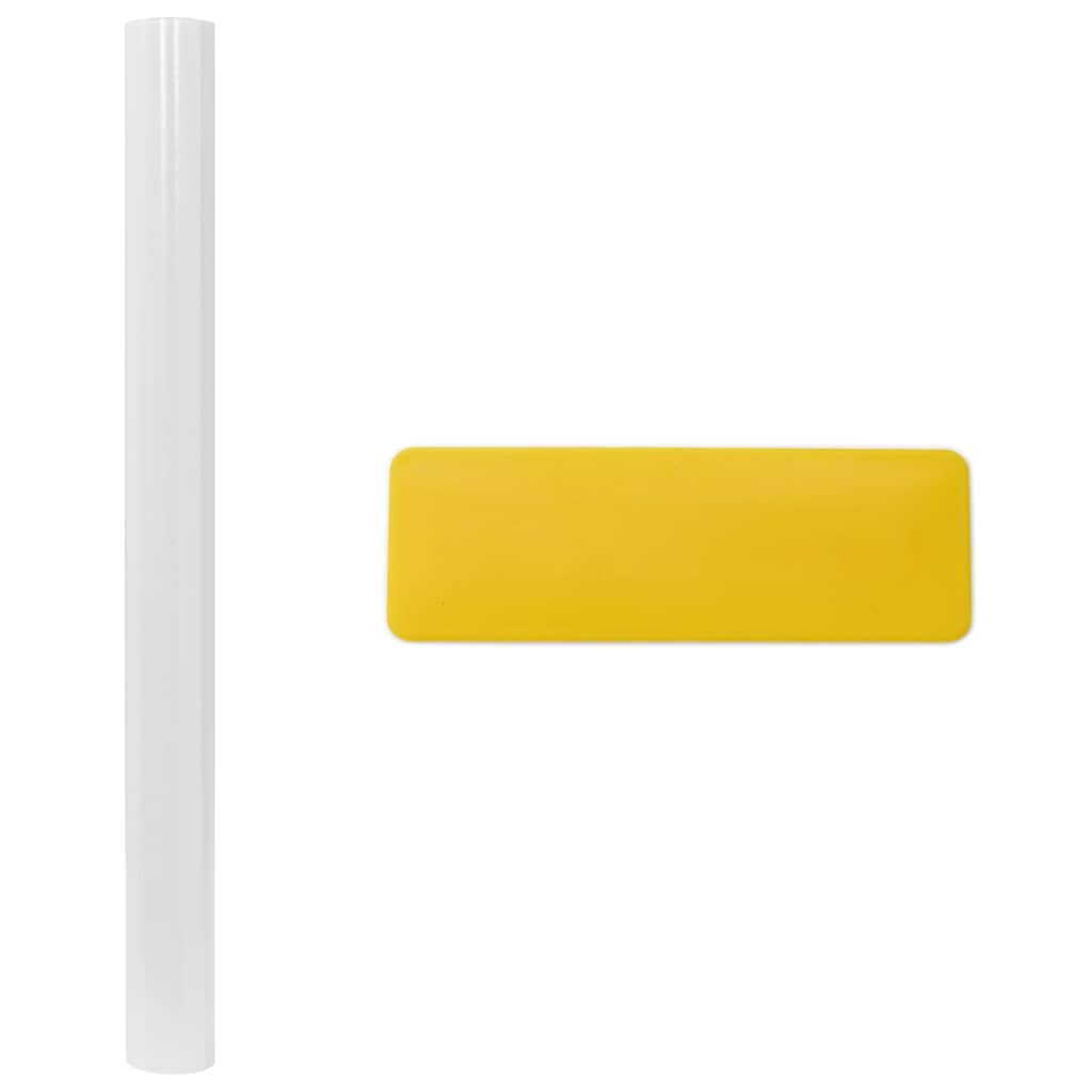 Μεμβράνη Παραθύρου Αμμοβολή Σχέδιο Ρίγες 45x500 εκ. από PVC - Pakobazaar