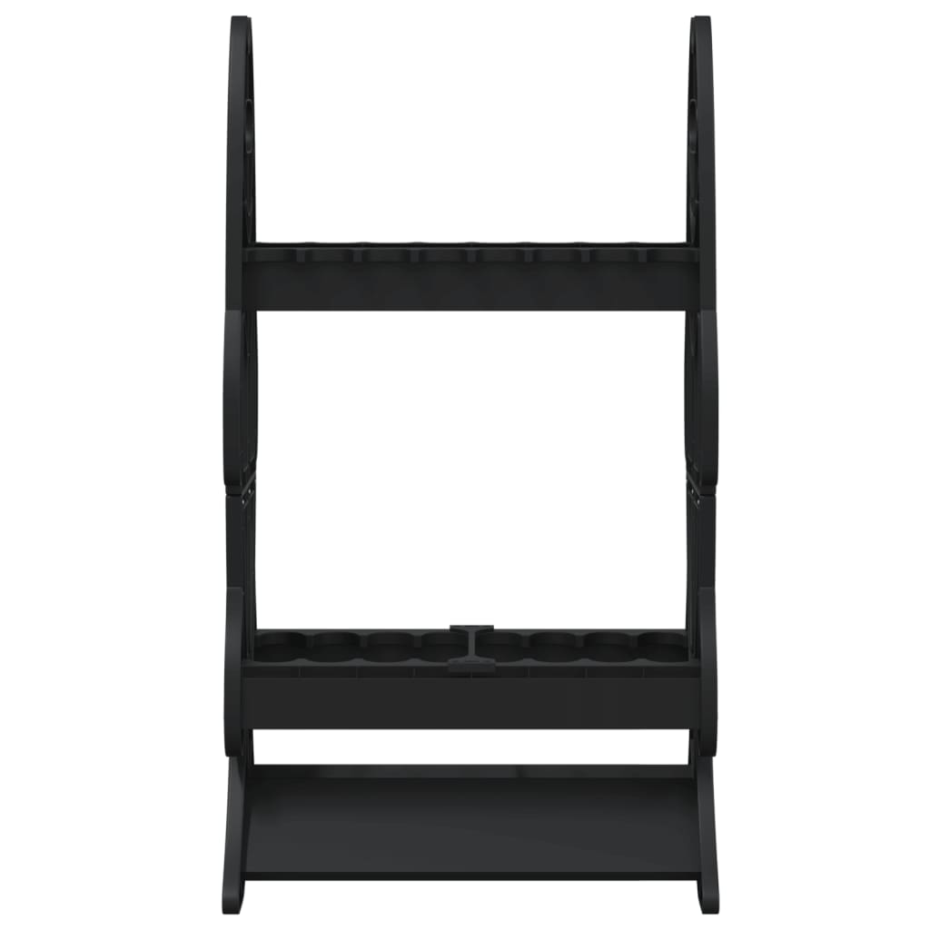 Βάση για Καλάμια Ψαρέματος για 16 Καλάμια Μαύρο - Pakobazaar