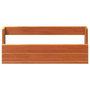 Παπουτσοθήκη Επιτοίχια 2 τεμ. Μελί 59x8,5x23,5 εκ. Μασίφ Πεύκο - Pakobazaar