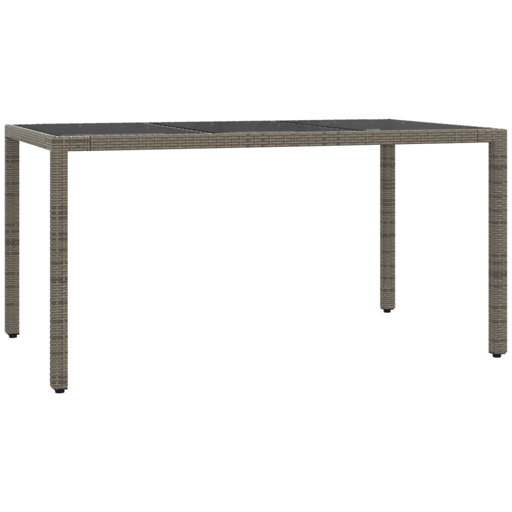 Σετ Τραπεζαρίας Κήπου 5 τεμ. Γκρι Συνθ. Ρατάν με Μαξιλάρια