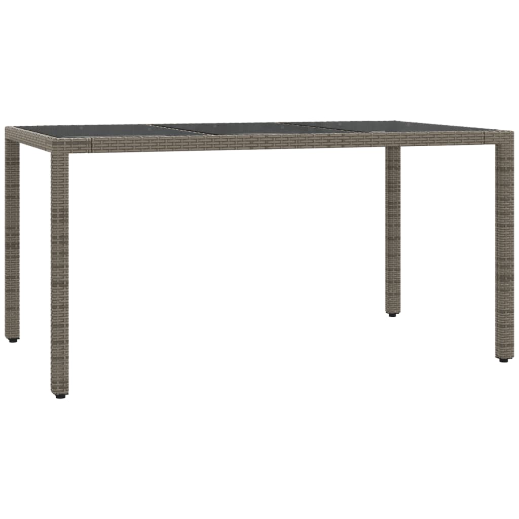 Σετ Τραπεζαρίας Κήπου 5 τεμ. Γκρι Συνθ. Ρατάν με Μαξιλάρια