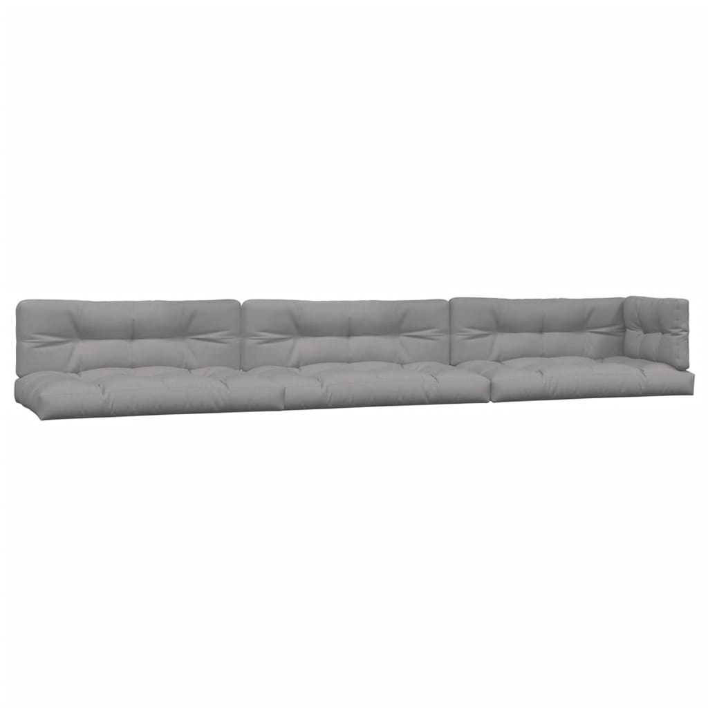 Σαλόνι Κήπου Παλέτας 6 Τεμ. από Μασίφ Ξύλο Ακακίας με Μαξιλάρια