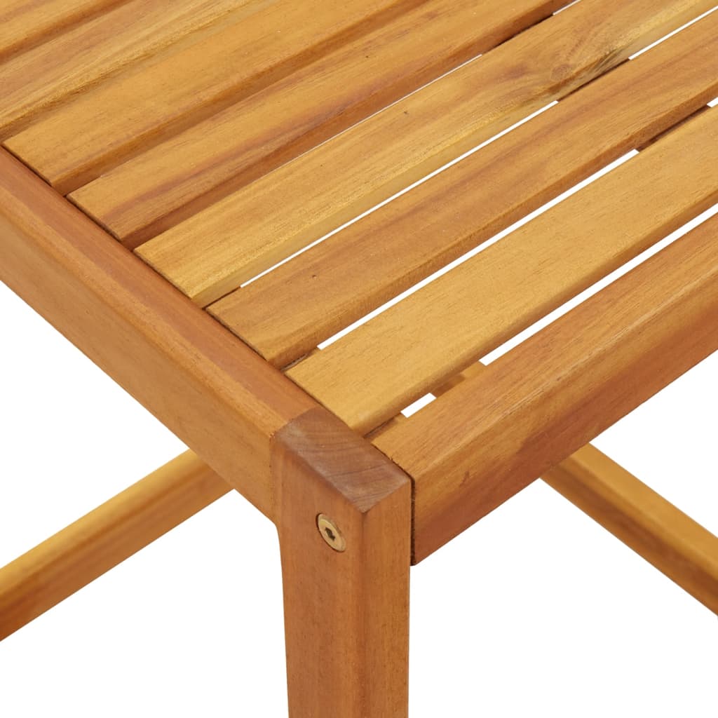 Τραπέζι Γ 42 x 40 x 50 εκ. από Μασίφ Ξύλο Ακακίας - Pakobazaar